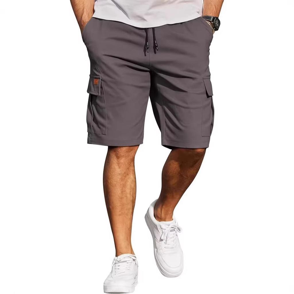 Men's Multi-pocket Work Pants Large-sized Jogging Shorts
