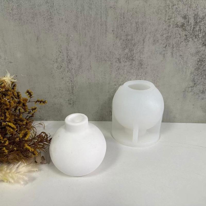 Unique Candle Holders DIY Resin Molds Silicone Mold for Crafting Stylish and Elegant Candle Holders Making Resin Mould