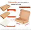Spezielle Extra-Harte Verpackungsbox im Flugzeugstil, Weiß