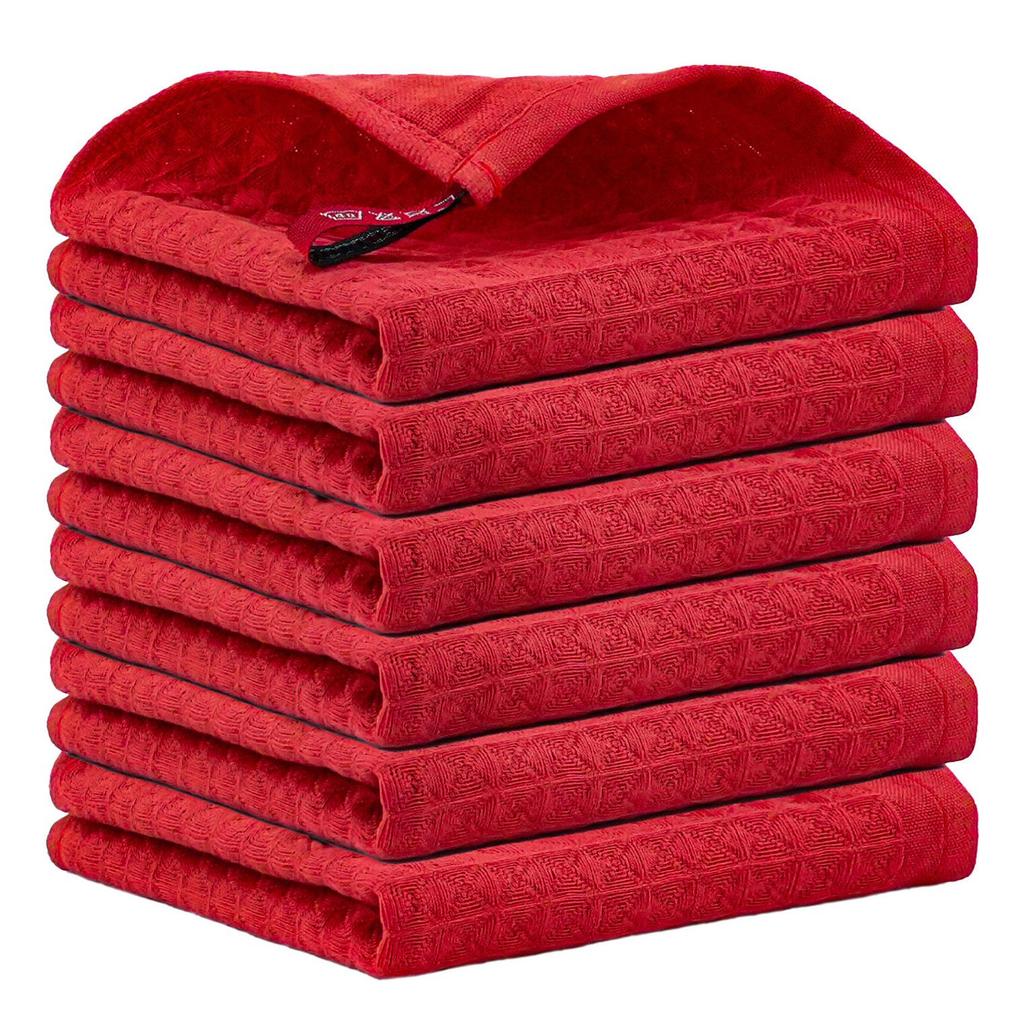30x30cm Kitchen and Tea Towels, 30g Square Towel Set