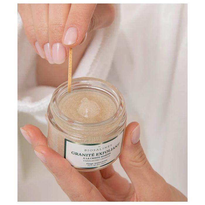 Gommage Exfoliant - Biosalines - Granité À La Criste Marine - 50ml - Pour Tous Types De Peau - Douce Exfoliation