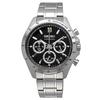 SEIKO 1 5 Second Chronograph Quartz Wristwatch Mens SBTR013 Black