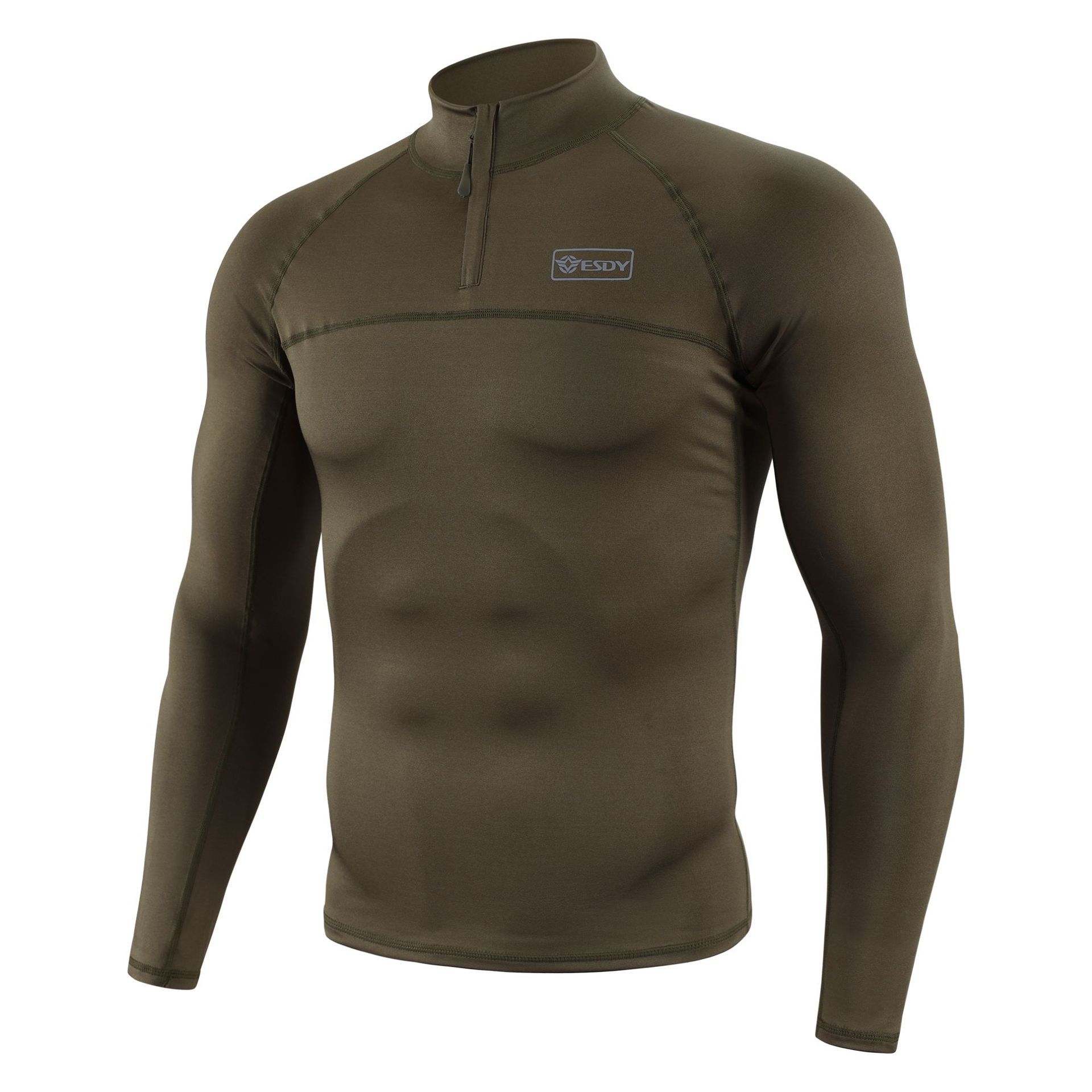 New men s outdoor riding, fifth-generation tactical camouflage frog suit, long-sleeved training suit M зелёный