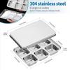 Quick-freezing Ice Maker Non-stick Ice Cube Box Portable Ice Trays