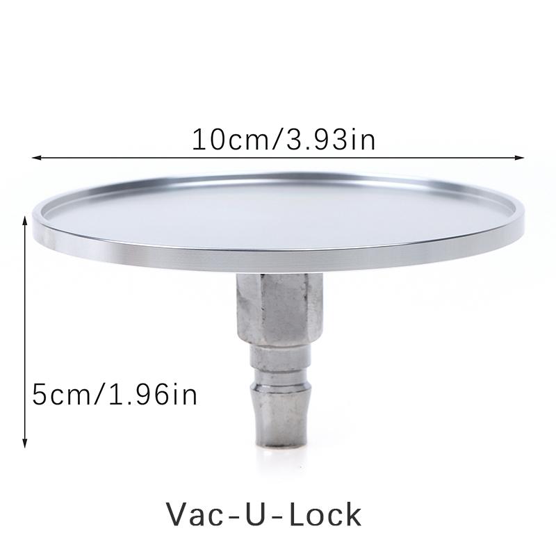 3,8'' Metall Sugekopp For Lineær Aktuator Festeholder Vac U Lock Teleskopisk Maskin Vibrator Hurtig Mekanisme Kobling