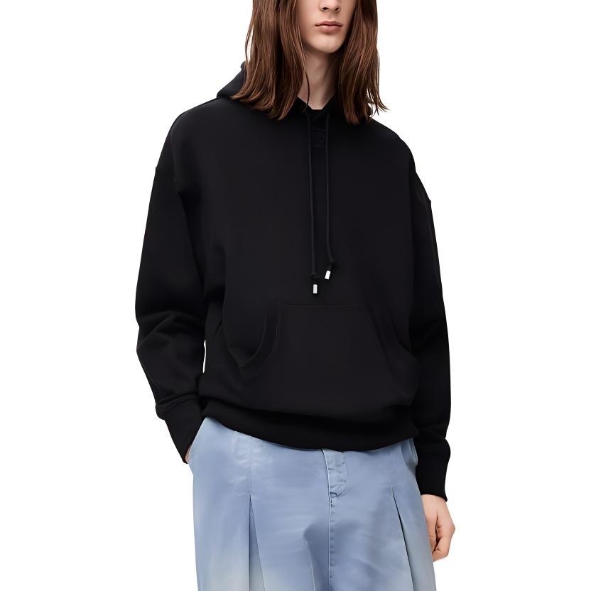 Loewe Logo-Embroidered Drawstring Hoodie Men's H526Y25X48-1100