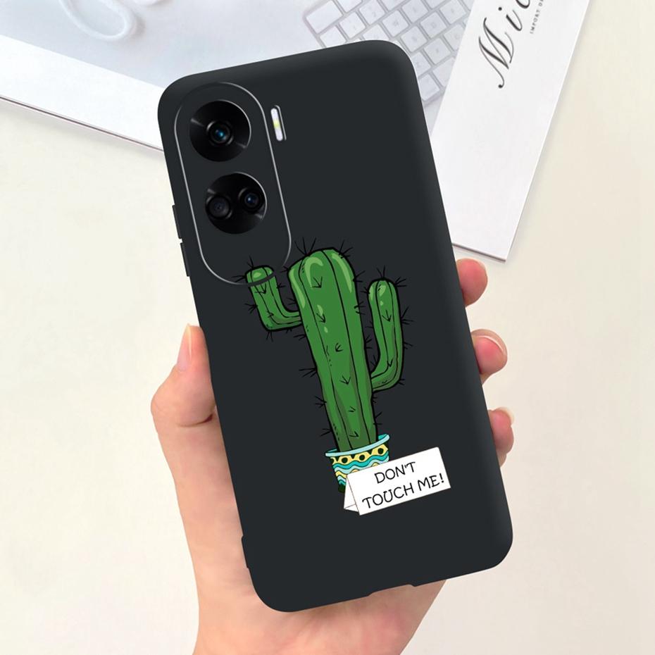 

Candy Color Silicon Case For Honor 90 Lite 2023 Cute Soft Rubber Phone Bumper For Honor 90lite CRT-NX1 5G Back Cover Honor 90 Lite