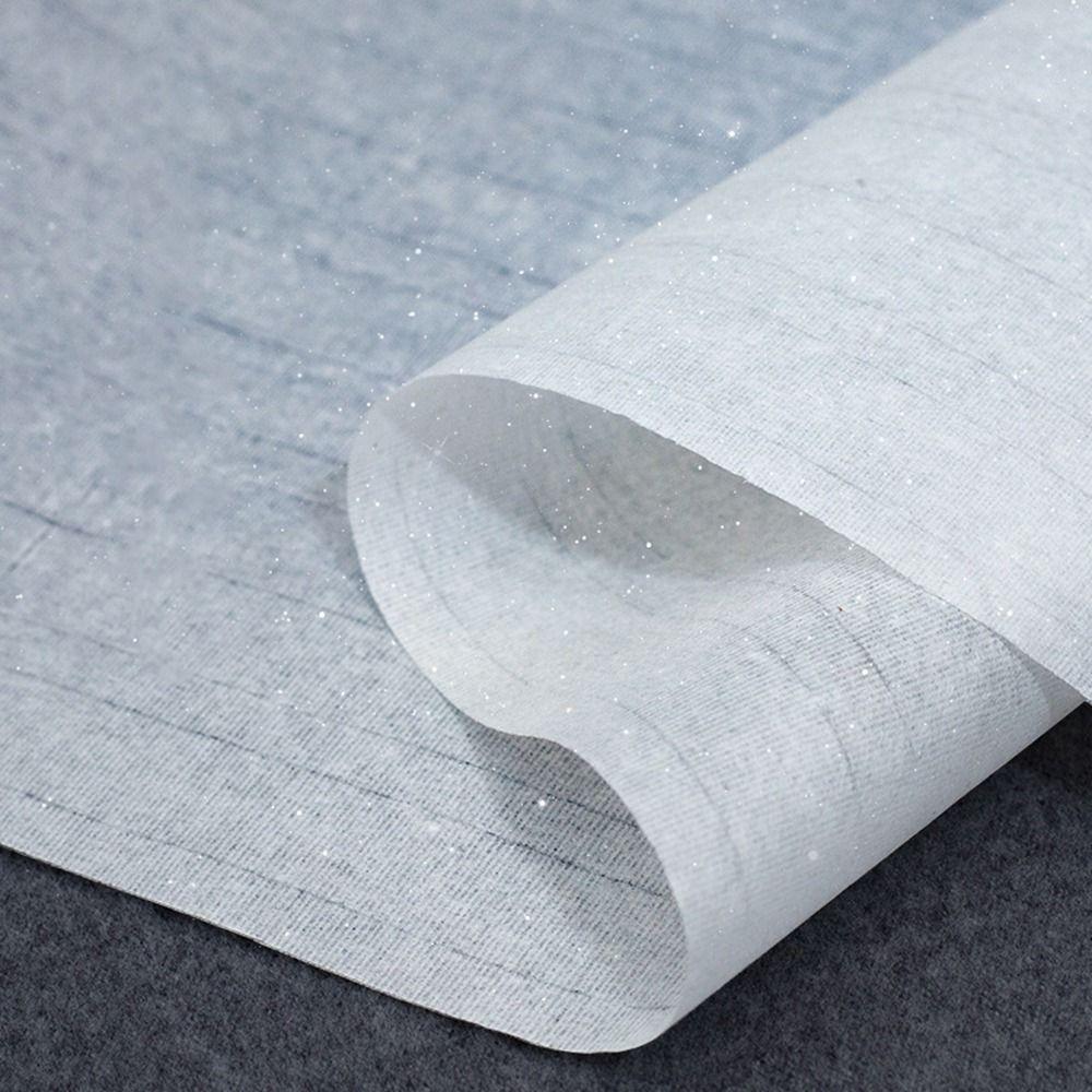 Extra Thin Mica Ripe Xuan Paper White Translucent Calligraphy Painting Paper  for Running Script