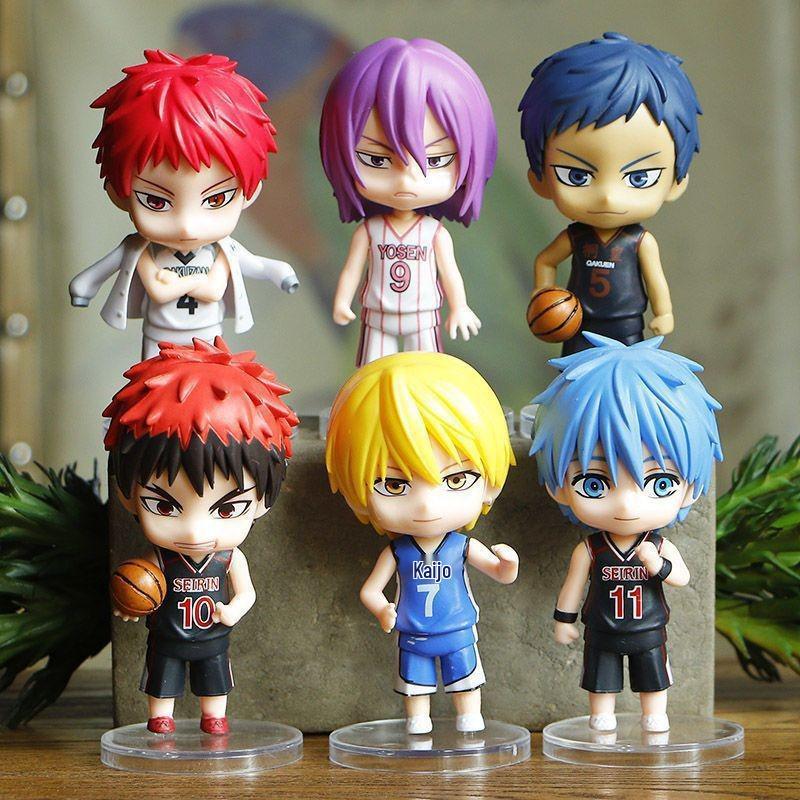 Kuroko's Basketball Office Toy: Kuroko, Kagami, Midorima, Kise, Aomine, Murasakibara, Akashi Models