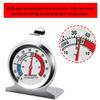 4pcs Refrigerator Freezer Thermometer Measurement Range Large Dial Thermometer (-30°C~30°C/ 20~80°F)