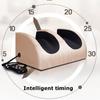 220V Electric Heating Foot Body Massager Relaxation Kneading Roller Vibrator Machine Reflexology Calf Leg Pain Relief Relax