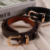 Fashion Pin Buckle Waistband Women Thin Waist Strap Versatile Leather Belt