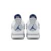 Air Jordan 4 Retro 'Midnight Navy' (Unisex) White / Midnight Navy / Light Smoke Grey / Fire Red Vintage Basketball Shoes DH6927 140