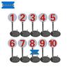 Archery Range Target Marker Signs