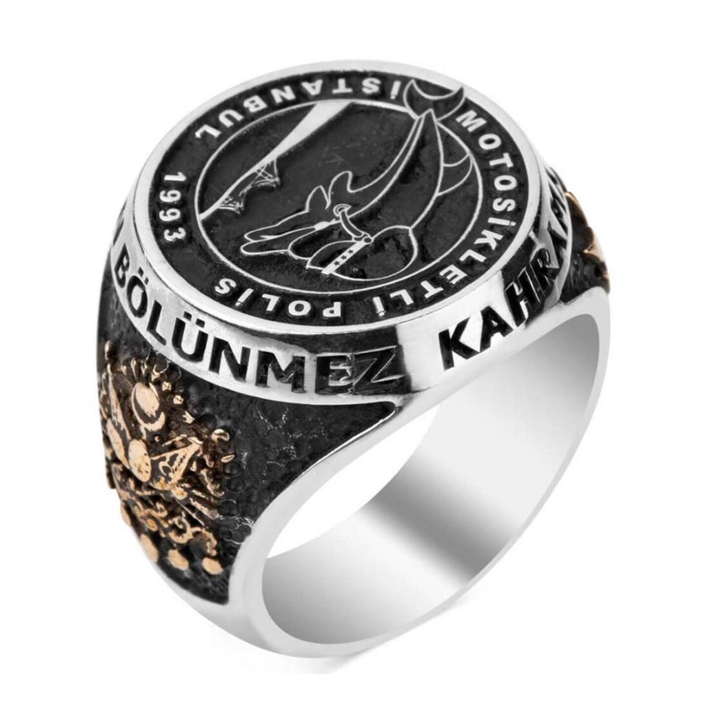 Cheap Dolphin Motorcycle Police Ring | Joom