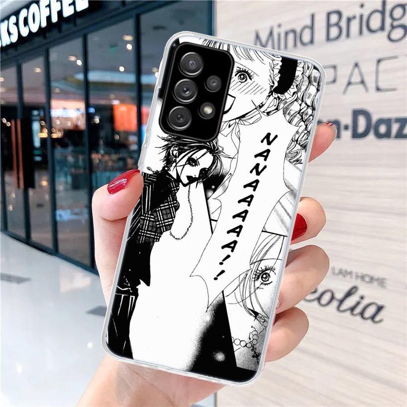 NaNa Osaki Anime For Samsung Galaxy A15 A14 A13 A12 A55 A54 A53 A52 Phone Case A32 A35 A34 A33 A25 A24 A23 A22 A04S A03S A02S Ga
