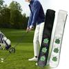 Golf Indicator Rod Holder Abrasion-resistant Four-leaf Clover Pattern Faux Leather Aiming Exercise Training