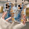 Phone Case: 2D Flat Design, Suitable for iPhone 18, 17, 16, 15, 14, 13, 12 Pro Protective Cases, Phone Decoration, Cellular Porous Abstract, Halloween