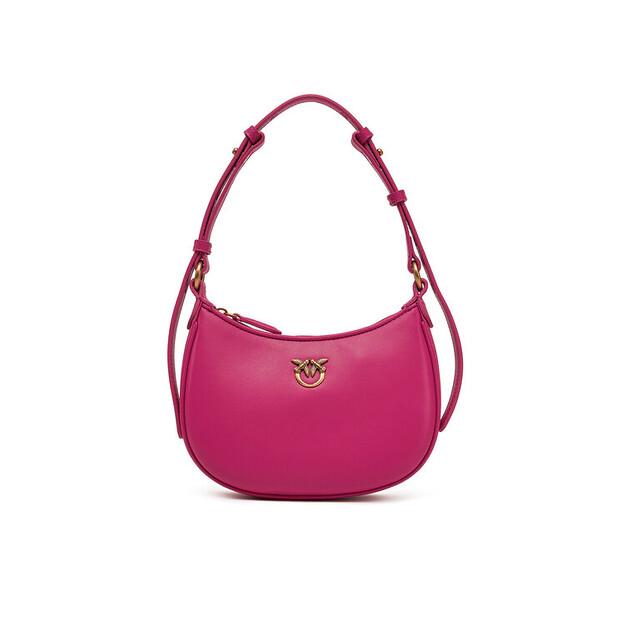 Сумка PINKO Half Moon Baby AI 24-25 PLTT 103538 A0F1 розовый
