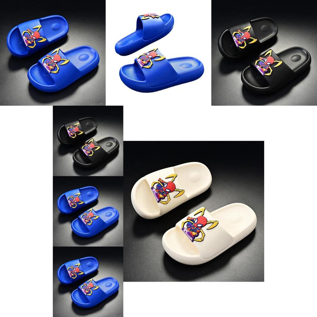 Bequeme Kinder-Eva-Hausschuhe im Cartoon-Stil für Jungen, rutschfeste Sommerschuhe