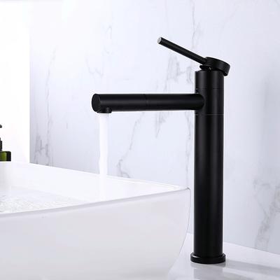 360 Rotating Basin Faucet Bathroom Deck Mounted Washbasin Mixer Tap Single Handle Hot Cold Mixer Tap Kitchen Toilet Basin Tap