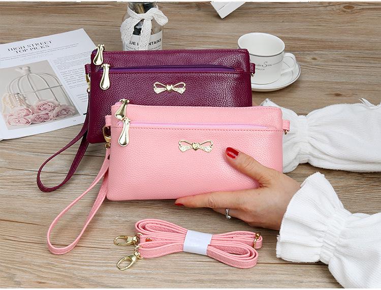 Women's Long Fashion Clutch Wallet - Casual Crossbody Coin Purse and Small Bag