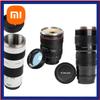 Xiaomi Hrnček na kávu v tvare objektívu fotoaparátu 450 ml Kovová termoska pre fotografov Opakovane použiteľné domáce potreby Skvelý darček ako školská odmena