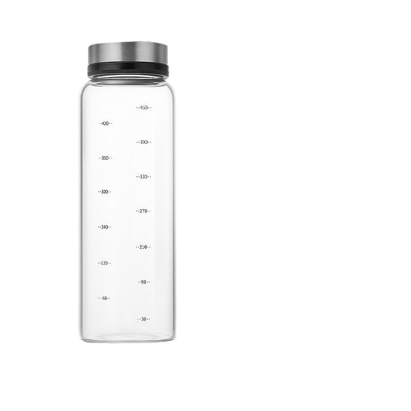 Outdoor-Grill- und Camping-Gewürzglas - Tragbare Gewürzflasche aus hochborosilicate Glas für Salz, MSG und Kreuzkümmel.