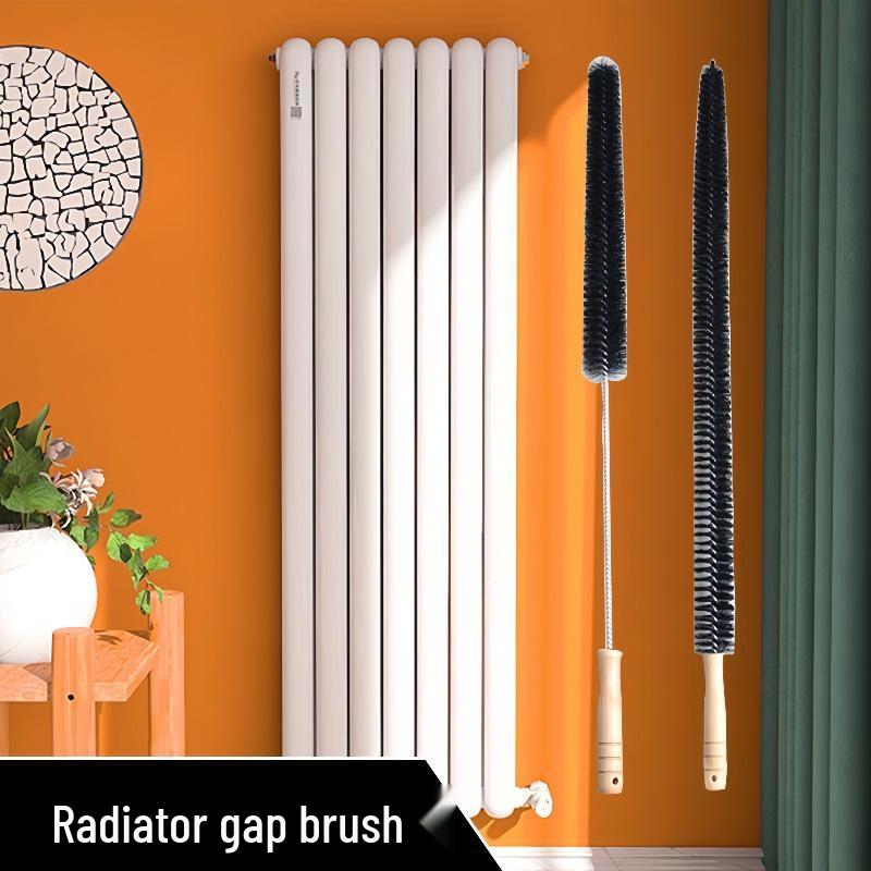 Multifunctional Radiator Dust Brush: Twist, Bend & Clean