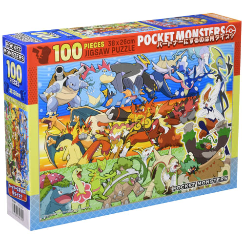 

BEVERLY [Made in Japan] Jigsaw Puzzle Pocket Monster What type will be your partner 100 pieces (100-030)