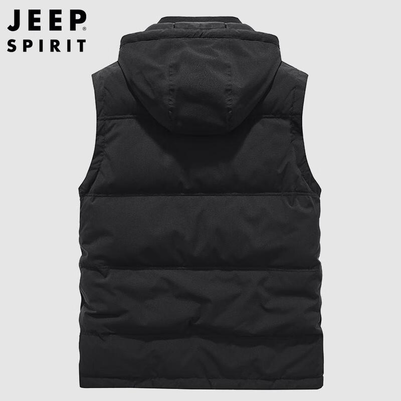 JEEP SPIRIT Men's Hooded Down Vest