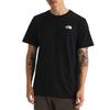 T-Shirts Men's Black Crew Neck Moderate Straight Fit NF0A8FNA-JK3