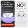 KeyBudz Element Waterproof Case for AirPods Pro Hard Case Military Shockproof IP68 Recycled Polycarbonate with Drop Speaker Hole Secure Lock IonPure