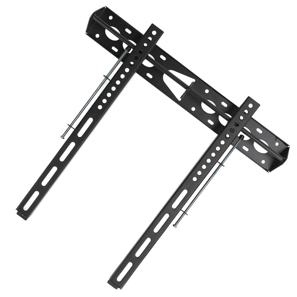 Universal TV Mounting Bracket Adjustable Easy Assembly Wall Mount Bracket for TVs of Different Sizes Black