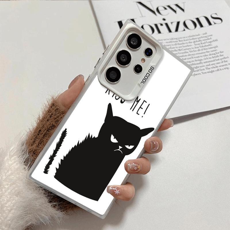 Cat Footprint Funny Scratch Paw Cute Shockproof Phone Case for Samsung Galaxy S26 Edge S25 Ultra S24 FE S23 Plus S21 Cover Anti