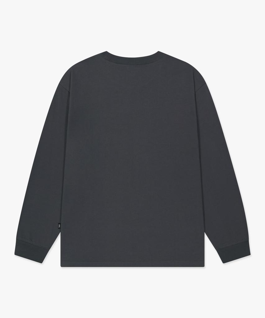 LMC Pen Drawing Long Slv Tee Charcoal