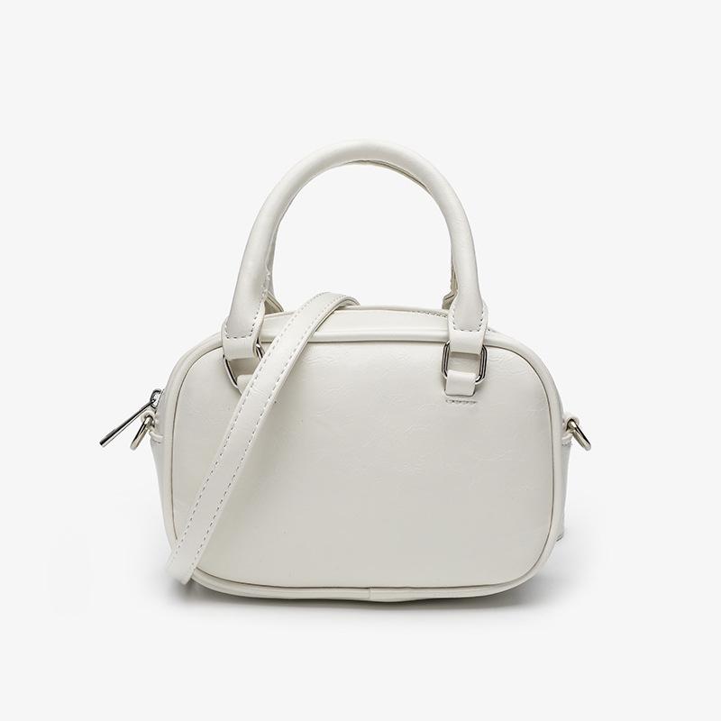 

Сумка для боулинга UR Korean 2024 года, маленькая, серебристая: Простой, универсальный и стильный для девочек белый