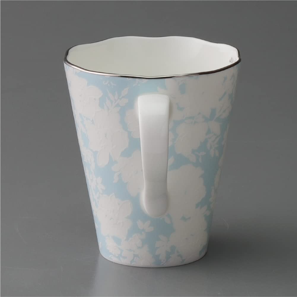 JILL STUART Pair of Mugs, 300cc, Stylish and Cute, Set of 2 Designs, Pink and Blue, Wedding Gift, Gift Boxed, 97129-21974