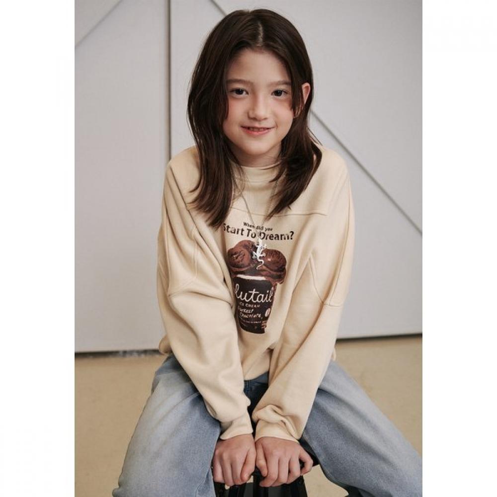 Bluetail Beige Sweatshirt Aaa2ts04bg