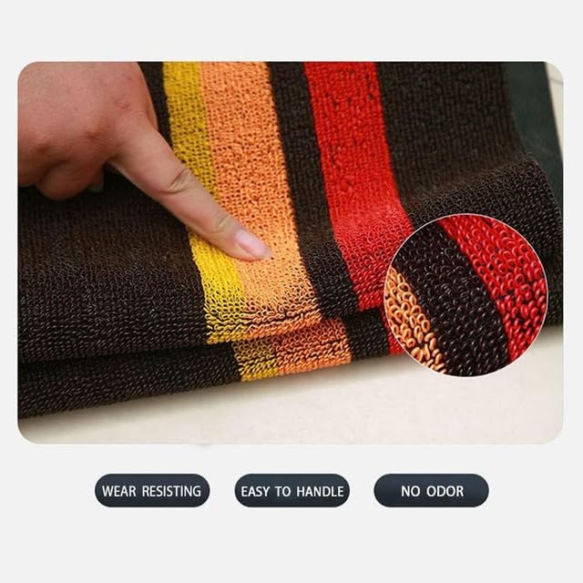 MaiKZ Car Mat, Suitable for BMW PU Leather Floor Mats for Cars, Abrasion Resistant,