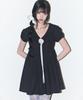 ILLIGO Sailor Collar Dress Black