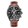 () Men'S Watch Three-Eye Chronograph Waterproof Luminous Sports Watch Watch 3001G