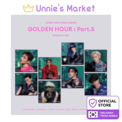 [GOLDEN HOUR : Part.5] Digipack Ver. 14th Mini Album + Free Gift