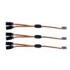 10 Pcs Servo Splitter Cable PVC Insulating Flexible Durable Widely Use Servo YCables for Steering