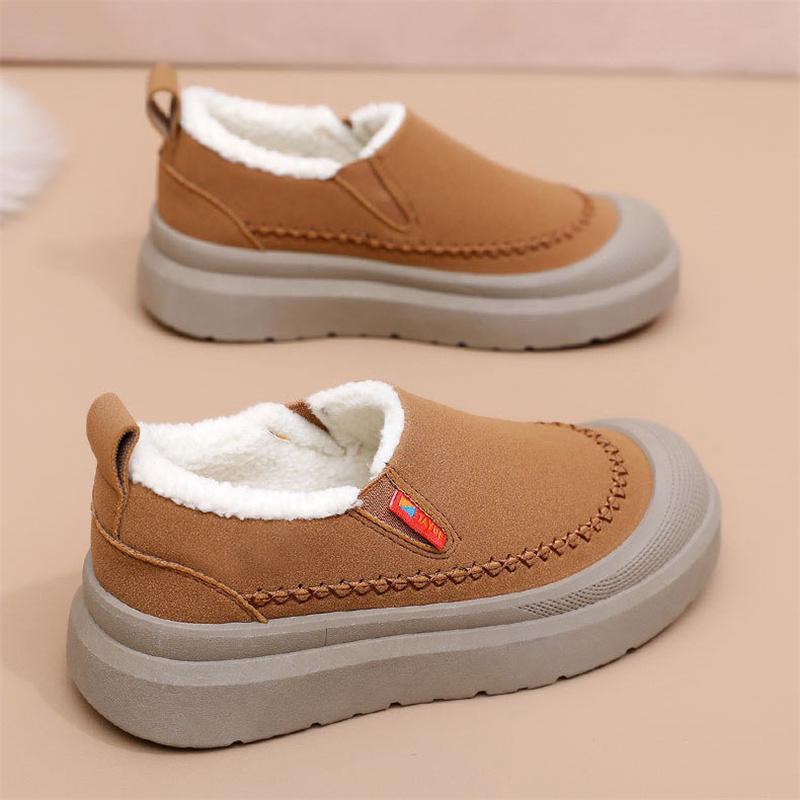 2025 Mode Neu Winter Warmes Schuhwerk für Damen Weiche Sohle Ermüdungslinderung Fleecefutter Verdickte Schneestiefel Winter Freizeit Laufschuhe