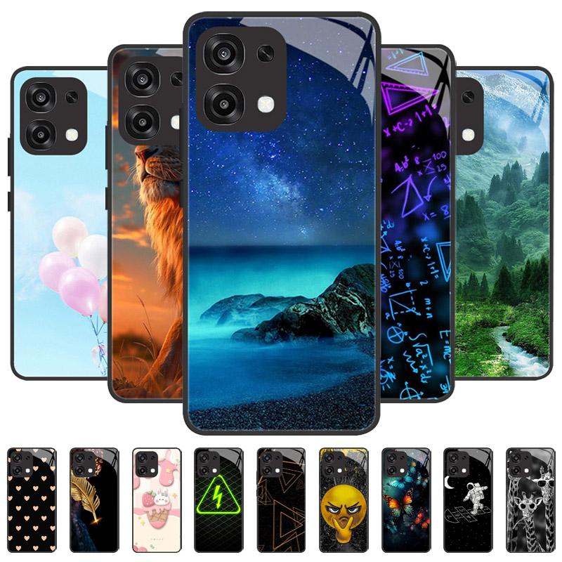 For OPPO F31 5G Case A6 Pro CPH2781 CPH2799 Luxury Tempered Glass Phone Case For OPPO A 6 Pro A6Pro Anti Fall Cover Shell Fundas