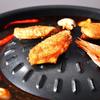 Portable Thai Picnic Grill Pan Multi-function Food Griddle Korean Barbecue Grill Tray  Camping