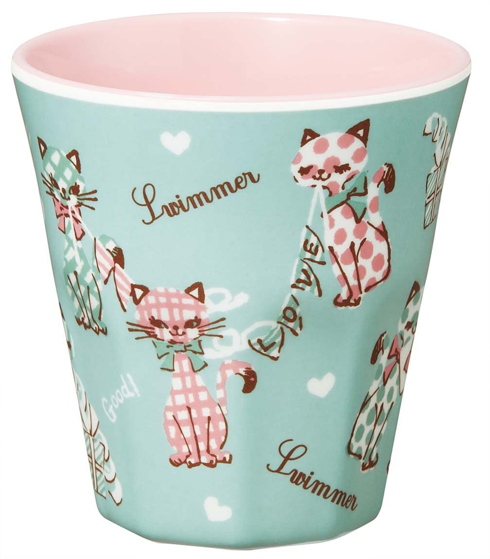

Skater 270ml Melamine Suitable for Swimmer Cat Design MTB2-A Tumbler, Unbreakable, Kids,