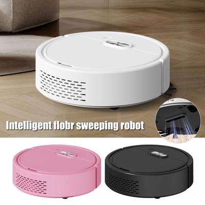 Smart Robotic Vacuum Cleaner with Sweeping Suction Mopping 3-in-1 Automatic Floor Cleaner Anti-Collision Self-Charging