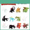 123q Set Of 12 Pvc Figures From Popular How To Train Your Dragon Series